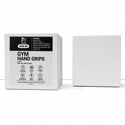 Nuvano Anti-Slip Gym Hand Grips (Left & Right Pair)
