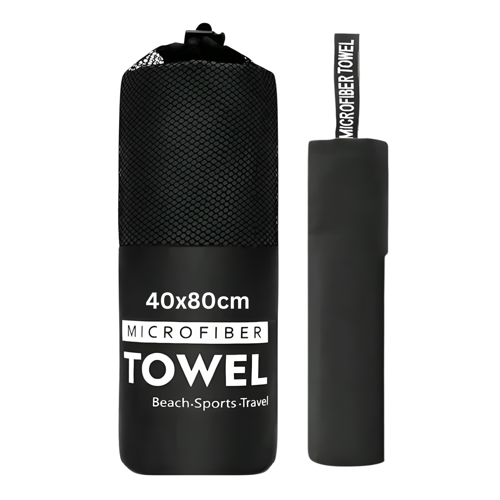 Nuvano 40x80cm Microfiber Gym Towel - Pack of 3