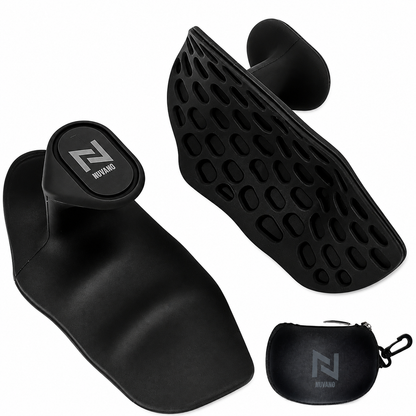 Nuvano Anti-Slip Gym Hand Grips (Left & Right Pair)