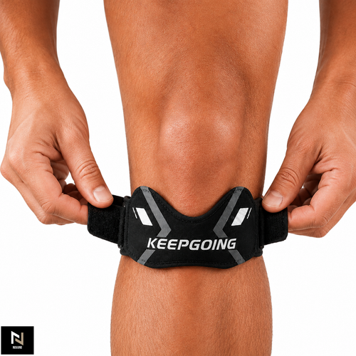 Nuvano Adjustable Patella Knee Support Strap