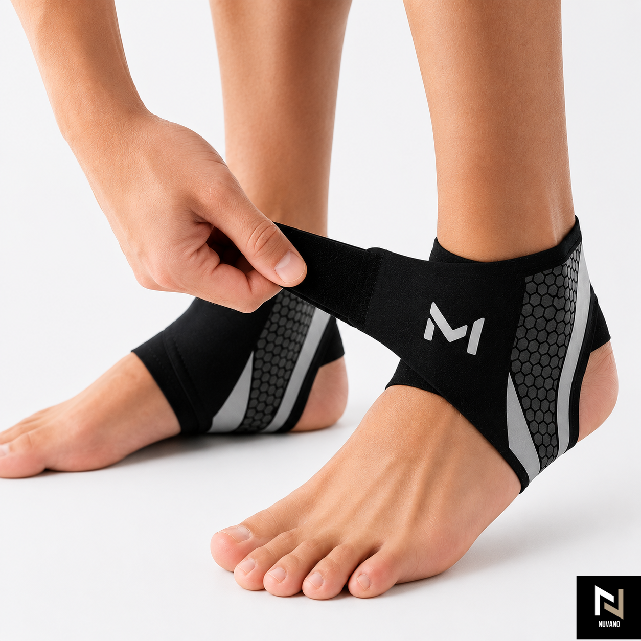 Nuvano Adjustable Ankle Support Brace