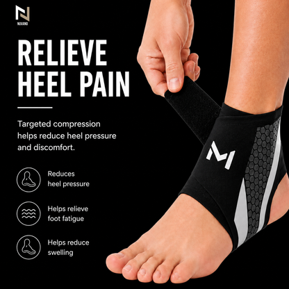 Nuvano Adjustable Ankle Support Brace