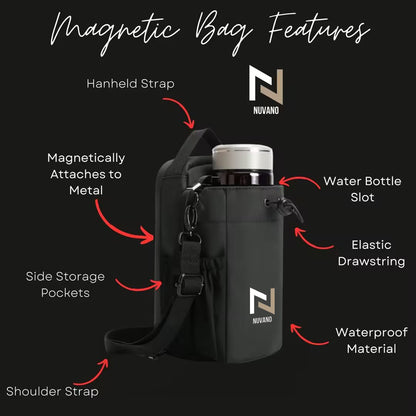 Nuvano Magnetic Gym Bag