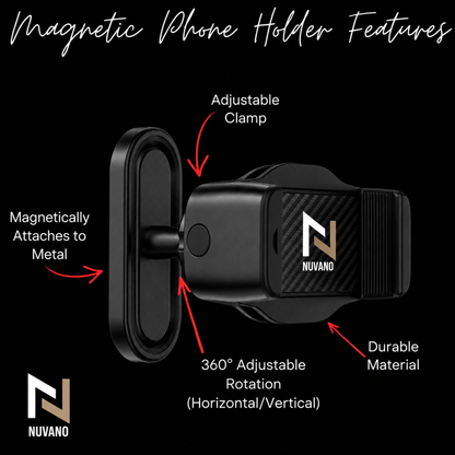 Nuvano Original Magnetic Phone Holder