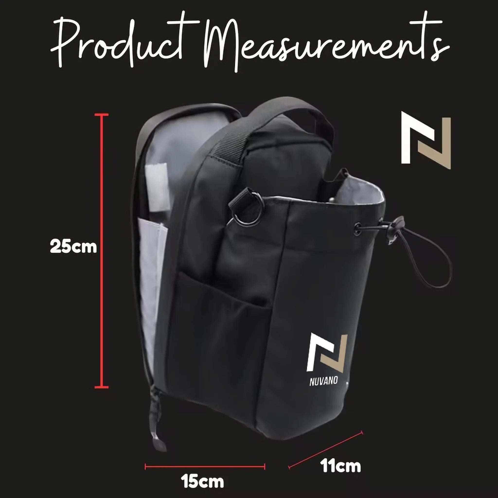 Nuvano Original Magnetic Gym Bag