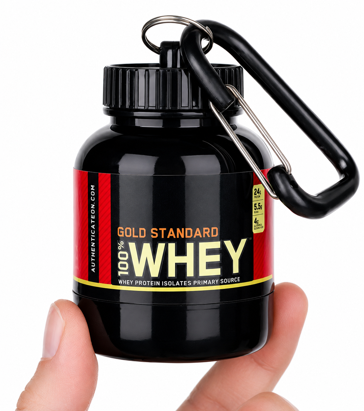 Nuvano MiniFuel 100 Protein Pod Bottle Keychain
